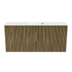 Mondiaz JOYA 90cm toiletmeubel - kleur Dusk - Wastafel FAYE positie Midden Zonder kraangat kleur Talc. SW1421563