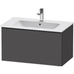 Duravit D-neo Meuble sous vasque 81x46.2x44cm 1 tiroir Graphite mat SW640815