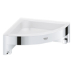 GROHE Start Cube Receveur de douche - 16x16x6cm - modèle d'angle - montage mural - chrome SW878328