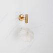 Adema Sparkle 2.0 Ensemble WC – porte-rouleau – crochet à serviette – porte-brosse de toilette – or mat SW1413911