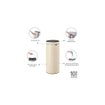 Brabantia Touch Bin Afvalemmer - 30 liter - kunststof binnenemmer - soft beige SW1117310