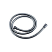 Fortifura Nebbio Ensemble combiné baignoire - mitigeur thermostatique - coude mural avec support de douchette - flexible de douche lisse - douchette ronde - bec - gunmetal SW1237993
