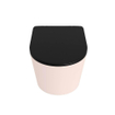 MONDIAZ LAVIE WC suspendu - 36x53cm - sans bride - Urban (noir) - softclose - quick-release - abattant WC - Rosee (rose) SW1208746