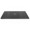 Saniclass Noche Wastafelblad - 80x46cm - 0 kraangaten - 1 sifonuitsparing - basalt gepolijst - SHOWROOMMODEL SHOW26438