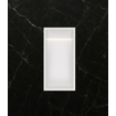 Hotbath &MORE Boîte encastrée ou niche encastrée 30x15x10cm avec LED IP44 Mat blanc SW1246534