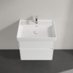 Villeroy & Boch Collaro meuble sous-lavabo - 60,4x54,6cm - 2 tiroirs Glossy white SW479543