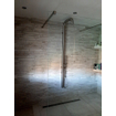 FortiFura Original Colonne de douche murale avec douchette inox brossé SW278124