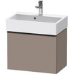 Duravit D-neo Meuble sous vasque 58.4x37.2x44cm 1 tiroir Basalte mat SW640682