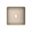 Arcqua Case vasque - carrée - 37x37cm - sable mat SW1209083