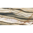SAMPLE Ceralto Marvella Vloer- en wandtegel - 60X120cm - 8.5mm - Rechthoek - gerectificeerd - Porcellanato gekleurd Oyster Gold Glans SW1170918