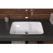 Villeroy & Boch Architectura Lavabo encastré par le dessous - 570 x 370 x 175 mm - blanc brillant Alpin (blanc) - avec trop-plein SW762398