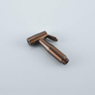FugaFlow Eccelente Ensemble d'accessoires bidet - douchette à main - flexible 150cm - support - Cuivre brossé PVD (Cuivre) SW1469108