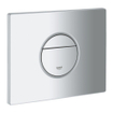 GROHE Nova cosmopolitan Plaque de commande WC small verticale/horizontale chrome mat 0434352