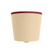 MONDIAZ LAVIE WC suspendu - 36x53cm - sans bride - Fire (rouge) - softclose - quick-release - abattant WC - Sand (beige) SW1208783