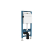 FugaFlow Eccelente Press inbouwreservoir met frame - frontbediening - dual flush SW1449869