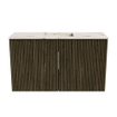 Mondiaz JOYA-DLUX Meuble de salle de bains 70cm - couleur Shadow - Vasque FAYE position Milieu Sans trou de robinet couleur Nata SW1424958