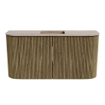 Mondiaz JOYA-DLUX 83.2cm toiletmeubel - ronding links en rechts kleur Dusk - Wastafel FAYE positie Midden 1 kraangat kleur Saba. SW1426102
