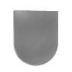 Wiesbaden Vesta Abattant de toilette softclose et quick release mat gris SW727479