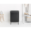 Brabantia Bo Hi Wasbox - 2x45 liter - mat zwart SW1407117