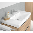 Villeroy & Boch Subway 2.0 lavabo meuble - 80x47cm - 1 trou de robinet avec trop-plein ceramic+ blanc 1024065