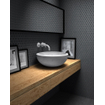 SAMPLE Terravito Fiesole carreau mural - 3.5x3.5cm - Carré - 5mm - Mosaïque - gris foncé SW735623