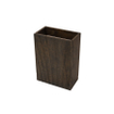 Saniclass Holz Atelier fonteinkast - 39.4x21.5x55cm - 1 deur - Eiken charcoal SW1420820