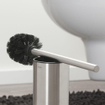 Tiger Colar Toiletborstel met houder vrijstaand RVS geborsteld 9.3x38.4x9.3cm SW106814
