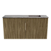 Mondiaz JOYA-DLUX 80cm toiletmeubel - kleur Dusk - Wastafel FAYE positie Rechts Zonder kraangat kleur Sombra. SW1426138