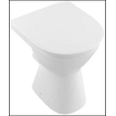 Villeroy & Boch ViCare staand toilet - zonder spoelrand - diepspoel - zonder zitting - glans Alpin (wit) SW654763