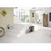 Terravito Urbano wandtegel - 30x90cm - 10.5mm - gerectificeerd - Betonlook - Wit mat SW359757