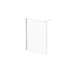 Marenza Bellini Douche à l'italienne - 160x200cm - verre clair - chrome SW241667