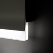 Saniclass Twinlight Spiegel - 100x70cm - verlichting - rechthoek - zilver SW278184