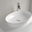Villeroy & Boch Artis vasque à poser - ovale 61x41x12.5cm - Ceramic+ sans trou de robinetterie sans trop-plein stone white SW209529