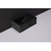 Forzalaqua Venetia Xs fonteinbak 29x16x10cm wasbak Links 0 kraangaten Natuursteen Graniet gezoet & gekapt SW230758