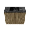 Mondiaz JOYA-DLUX Meuble de toilette 50cm - couleur Dusk - Vasque FAYE position Gauche Sans trou de robinet couleur Lava. SW1423211