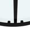 Marenza Casus Cabine de douche - 100x100x200cm - quart de cercle - verre clair - profilé - noir mat SW773915