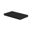 Proline Top Wastafelblad - 40x23x3.2cm - tbv onderkast - MDF lak - Mat zwart SW350670