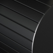 BRAUER Stripe 3-weg Inbouwthermostaat - rechthoekig - inclusief inbouwdeel - mat zwart SW1435122
