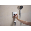 hansgrohe FixFit Fine E Muuraansluitbocht - zonder terugslagklep - chroom SW1388262