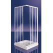 Plieger Class cabine de douche 90x90x185cm accès d''angle blanc 4283052