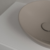 Villeroy & Boch Loop & friends vasque à poser - 38cm - ronde avec trop-plein CeramicPlus almond SW644076