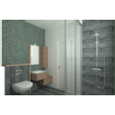 Terravito Pavero carreau mural - 7,5x30cm - 8,6mm - Rectangle - Vert mat SW359860
