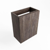 Mondiaz FOWY fonteinonderkast - 40x22x50cm - 1 deur - push to open - softclose - Dark Brown SW1016767
