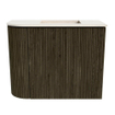 Mondiaz JOYA-DLUX 51.6cm toiletmeubel - ronding links kleur Shadow - Wastafel FAYE positie Rechts 1 kraangat kleur Meli. SW1424895