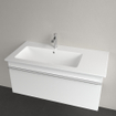 Villeroy & Boch Venticello Meuble-vasque - 1000 x 500 x 170 stone white mat (blanc) CeramicPlus - avec trop-plein SW209632