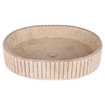 Differnz Ribba waskom - 50x38x12cm - marmer - beige SW1566360