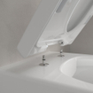 Villeroy & Boch Avento Pack WC - 37x31.5cm - directflush - à fond creux - abattant softclose et quickrelease - avec réservoir encastrable - plaque de commande blanc brillant - Blanc Alpin SW956264