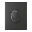 GROHE Start plaque de commande double chasse 2 boutons vertical noir mat SW656735