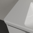 Villeroy & boch subway 3.0 lavabo de meuble 100x47x16.5cm rectangle sans trou de débordement blanc alpin gloss ceramic+ SW702155