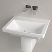 Villeroy & Boch Subway 3.0 Lavabo - 550 x 440 x 165 stone white mat (blanc) CeramicPlus - sans trop-plein SW702074